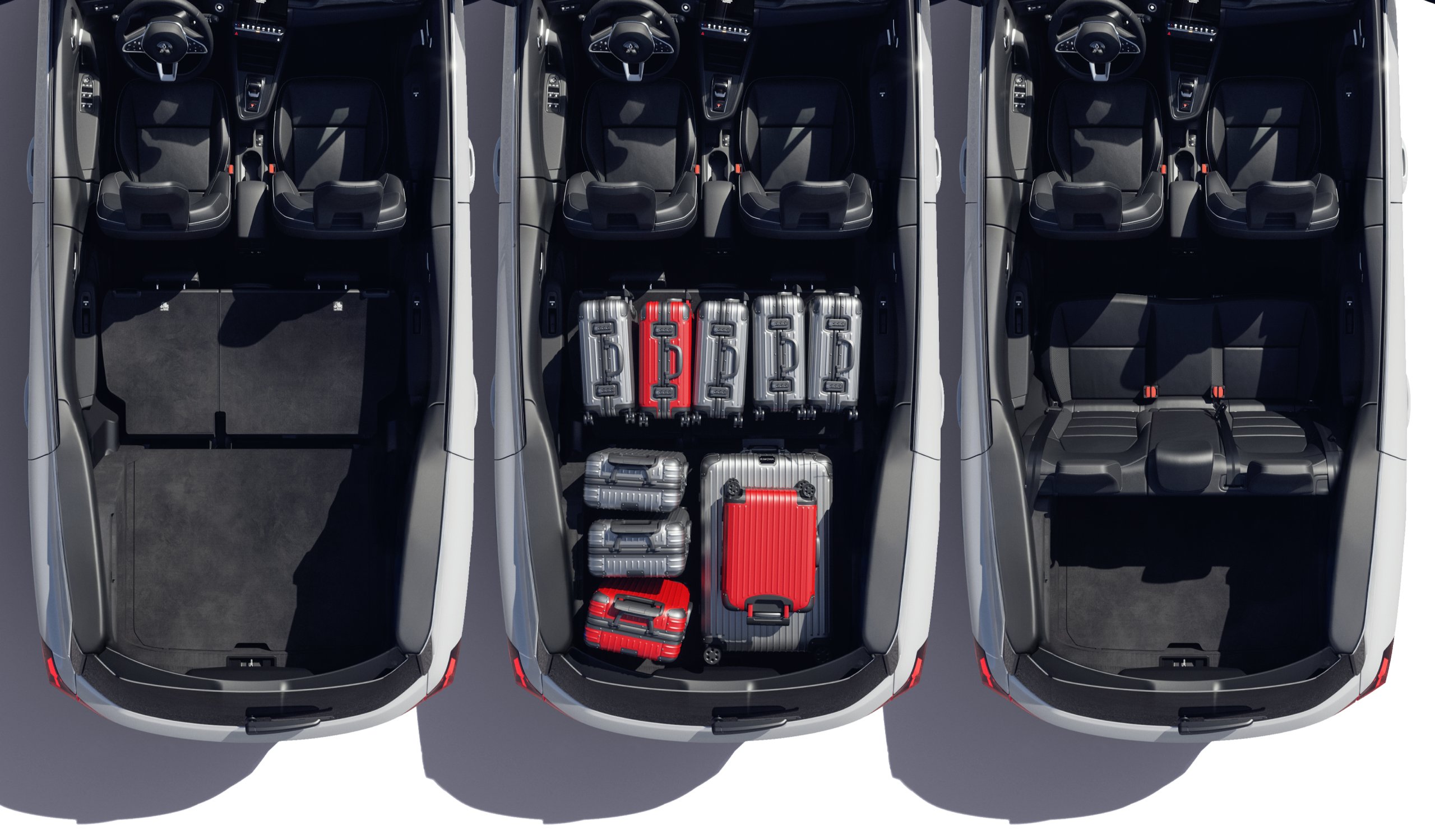 Nový Mitsubishi Grandis - veľký batožinový priestor